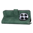 thumbnail image 2 of Funda Tipo Billetera para Xiaomi Redmi Note15 Pro 4G Carcasa Abatible con Porta Tarjetas, Bolsillo para Efectivo, Soporte Ajustable, Cierre Magnético y Correa de Muñeca Verde, 2 of 6