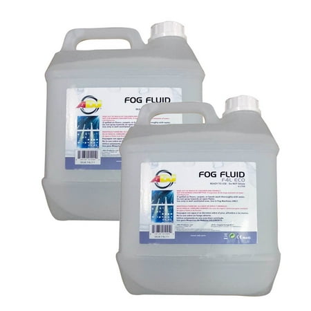 2 AMERICAN DJ F4L ECO-FOG 4 Liter Bottles of Fog/Smoke Machine Liquid Juice