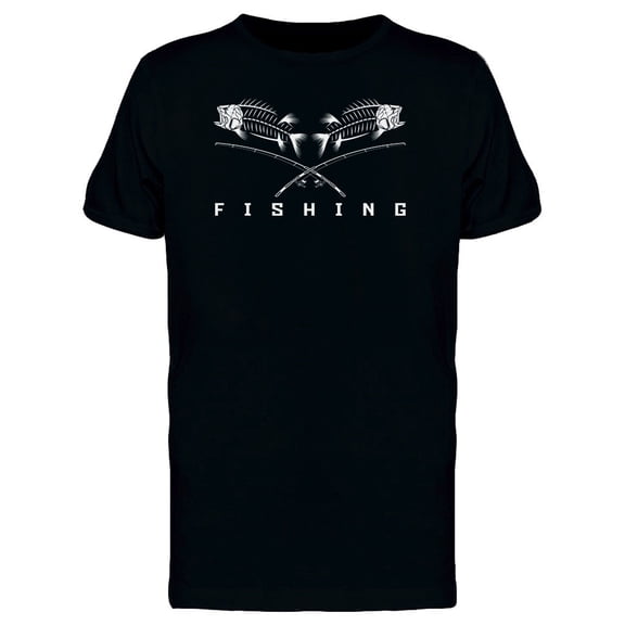 Skeleton Fishing Tee Men's -Image by Shutterstock