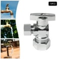 thumbnail image 4 of 1/4 Quarter Turn 5/8" x 3/8" Heavy Duty Angle Stop Water shut off Ball Valve, 4 of 19