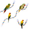 thumbnail image 4 of Parrot Rope Perch Flexible: Hanging Bird Cotton Rope Stand Parrot Cage Perch Toy, 4 of 4