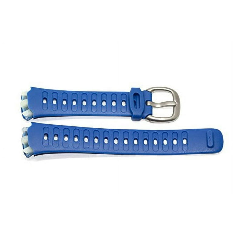 NIKE TRIAX SPEED 10 SUPER BLUE REPLACEMENT RUBBER WATCH BAND WR0080 428 Walmart