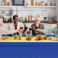 thumbnail image 7 of Rectangular Tablecloth  Rectangular Polyester Fabric Tablecloth Black Washable Tablecloth for Wedding Banquet Restaurant Buffet Parties and Camping 54 × 108 inche, 7 of 7