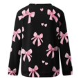 thumbnail image 4 of Long Sleeve Blouse for Womens Crewneck Cute Printed Tees Shirt Casual Plus Size Pullover Tops 2026 Spring Outfits, 4 of 5