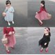 thumbnail image 2 of Ropa para niños Las niñas son suaves para no tener amigos, vestido de gasa hinchada de manga larga de algodón, vestido de princesa, 2 of 6