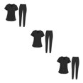 thumbnail image 2 of Sonducket Breathable Nursing crub et 2 hirt V-Neck Fashion Comfortable Pocket Type1 NO1, 2 of 6