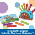 thumbnail image 5 of Learning Resources Spike the Fine Motor Hedgehog First Words - 15 Pieces, Age 18 Months+ Toddler Toys, Fine Motor Fun, Preschool Fine Motor Skills, Toddler Activity, 5 of 7