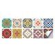 thumbnail image 2 of Pegatinas de escalera de ladrillo de flores duras creativas de moda pegatinas de pared 3D pegatina de gabinete a prueba de aceite de azulejo impermeable, Turquía clásica JM  MX-0139563FYD, 2 of 5