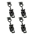 thumbnail image 4 of 4Pcs Toggle Clamps Iron Pull Hasp Hasp Toggle Lock Clamp for Wood Box Case Trunk 180KG, 4 of 7