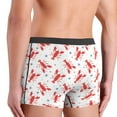 thumbnail image 4 of Men's Boxer Briefs, Lobsters And Sea Stars Soft Comfy Mens Underwear Boxer Briefs Breathable With Widen Waist, 4 of 7