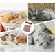 thumbnail image 3 of Warm cat sleeping bed, kitten cave bed, cat cave bed for indoor cats, comfortable cat house red L 30 x W 20 x H 20 cm, 3 of 5