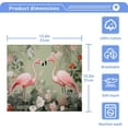 thumbnail image 5 of GZHJMY Pink Flamingos Cotton Washcloths Set of 2, 12"x12" Super Soft Absorbent Wash Cloths Bathroom Face Cloths Fingertip Towels for Gym Hotel and Spa, 5 of 7