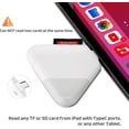 thumbnail image 5 of Lector de tarjetas SD 3 en 1 oso de fresa Compatible con iPhone/iPad USB C y USB A, 5 of 5