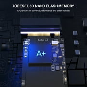 TOPESEL 1TB SSD M.2 PCIe NVMe 4.0 Internal SSD, Up to 5500MB/s Gaming Expansion for PS5 SSD Solid-State Drive