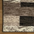 thumbnail image 6 of Superior Rockwood Geometric Indoor Area Rug, 5' x 5' Square, Chocolate, 6 of 7