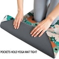 thumbnail image 3 of Pioneer Flower Floral Print Pattern Hot Yoga Mat Towel Non Slip for Hot Yoga - Quick-Drying Yoga Mat Cover with 4 Corner Pockets with Travel Bag - Hot Yoga Towel Non Slip 70"x26", 3 of 6