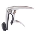 thumbnail image 2 of Abrazadera Soporte de Púa de Guitarra Incorporado para Piezas de Guitarra Acústica - Plata Sunnimix Guitar Capo con soporte de la selección, 2 of 7