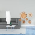 thumbnail image 2 of Lámpara De Pie Con Pantalla Sencilla De Papel, Protector De Bombilla, Accesorios Modernos, Cubierta Decorativa Colgante, Adornos De Ratán Tejido, Artesanías Para Dormitorio, Hogar, Hotel,, 2 of 8