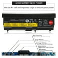 thumbnail image 4 of 11.1V 94Wh/8.4Ah New Laptop Battery for Lenovo ThinkPad 70++ T430 W530 T530 L430 L530 45N1011 45N1010 0A36303, 4 of 7