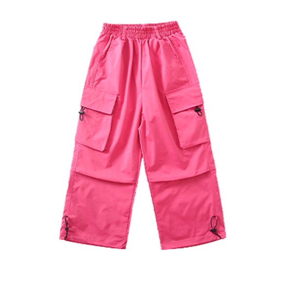 Kcodviy Tollder Boysgirl Waist Flare 2T Bloomers for Girls Pants Casual Long Pants Sweatsuits for Toddler Boys Jeans Cargo Pants Trousers