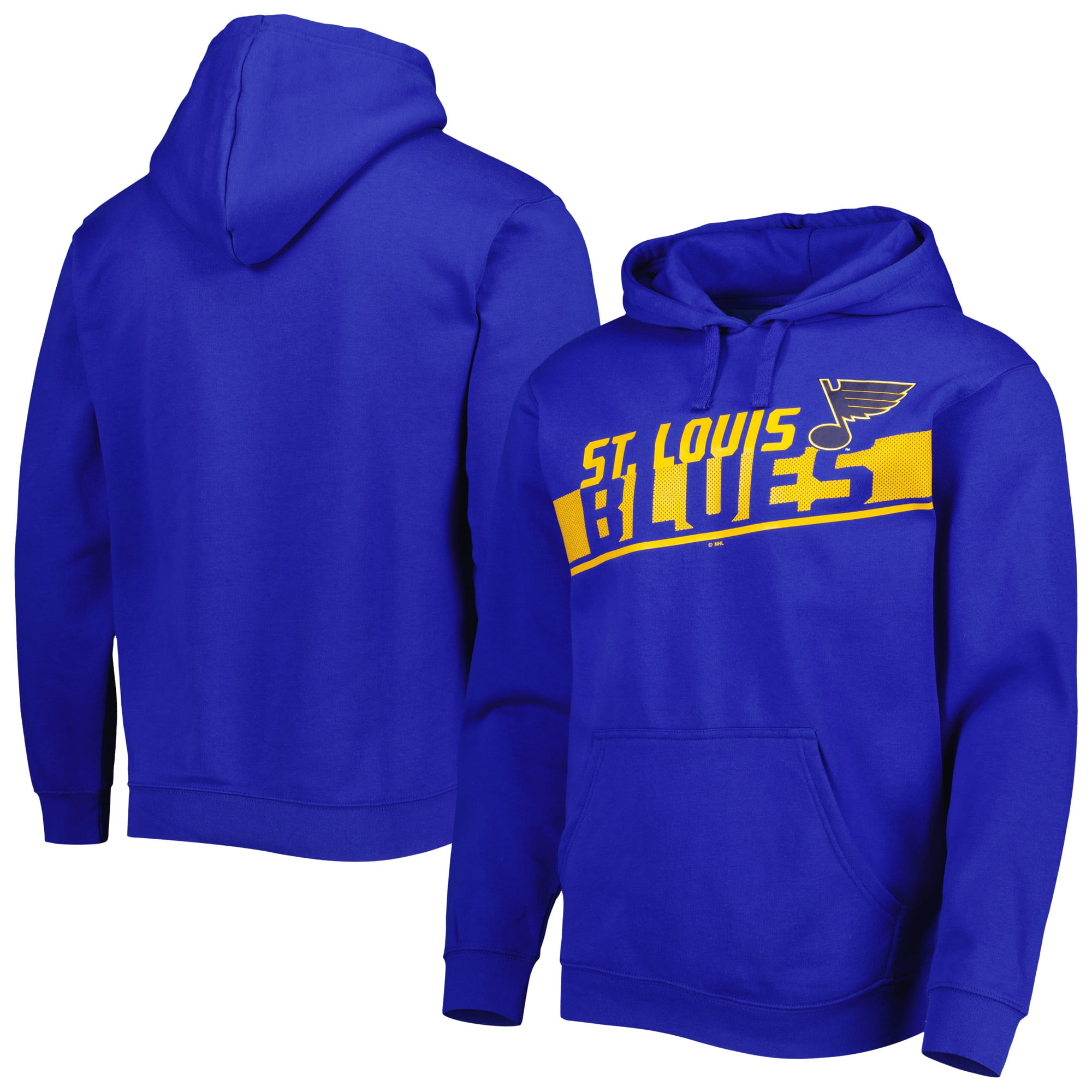 Men's Blue St. Louis Blues Classic Pullover Hoodie - Walmart.com