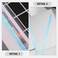 thumbnail image 3 of SHISUYAN 30pcs Bookbinding Slide Binders Spine Bars Slide Grip Binding Bars Plastic Slide Binders, 3 of 7