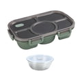 thumbnail image 1 of Lunch Holder Box Multi-grid BPA Free Large Capacity Portable Sandwich Box Salad Food Containers for School, 1 of 8
