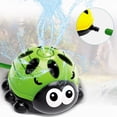 thumbnail image 3 of Garden Sprinkler Toy Cartoon Ladybug Rotated Bath Toy Water Spray Toy for Summer, 3 of 9