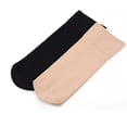 thumbnail image 3 of Summer Short Socks High-elastic Solid Color Ankle Socks Low Cut Socks for Women, 3 of 10