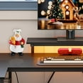 thumbnail image 5 of WMGHA Santa Statue Desktop Decoration Resin Figurine - Holding Bread and Wine Christmas Cookie Jar for Mantle, Bookshelf, Tabletop - Christmas, New Year, Holiday Decorations, 5 of 9