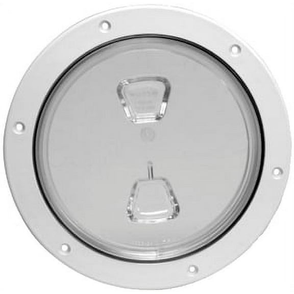 New Screw-out Deck Plate beckson Marine Dp64-n 6" ID 8-1/8" OD 6-1/2" Beige Center Diamond