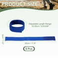 thumbnail image 2 of Uxcell Boot Straps, Boot Elastic Ankle Straps Band Hook and Loop Blue 12", 2 of 7