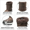 thumbnail image 4 of DREAM PAIRS Women's Winter Snow Boots Waterproof Warm Lightweight Mid Calf Fashion Janara Boots, 4 of 4