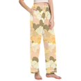 thumbnail image 2 of Dailycode Women's Pajama Pants Wide Leg Lounge Pj Bottoms With Pockets Clouds with Textures, 2 of 7