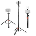thumbnail image 1 of Trípode Neewer TS05 para teléfono móvil y cámara con mando a distancia de 160 cm, 1 of 9