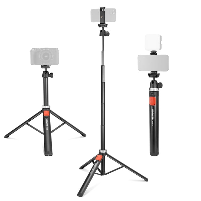 Trípode Neewer TS05 para teléfono móvil y cámara con mando a distancia de 160 cm