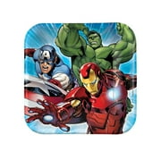 Avengers Assemble Squared Dessert Plates Asst.