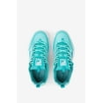 thumbnail image 6 of FILA Women's Disruptor II Premium Sneaker Blue Tint/Turquoise Tonic/White - 5XM01763-425, 6 of 7
