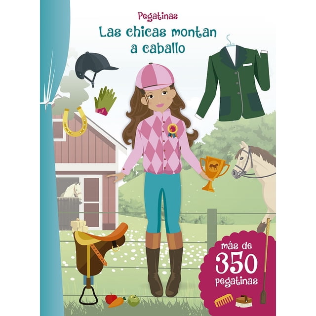 PEGATINAS LAS CHICAS MONTAN A CABALLO, MAS DE 350 PEGATINAS PICARONA EVA SCHINDLER
