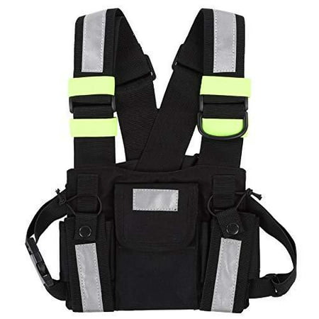 Radio Chest Harness, Walkie Talkie Chest Front Pack Pouch Two Way ...