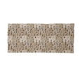 thumbnail image 2 of Coffee Neck Gaiter, Coffee Typography Beans, Unisex, Pale Brown Black, by Ambesonne, 2 of 3