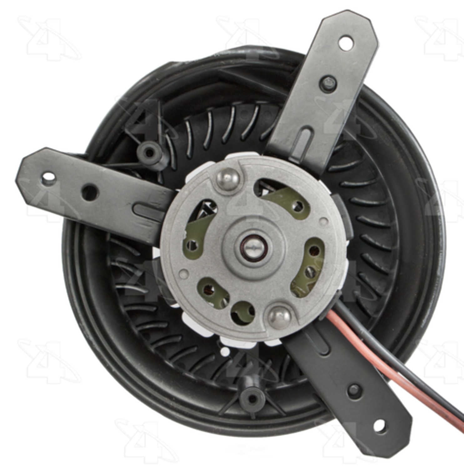 Four Seasons 76989 Flanged Vented CW Blower Motor w/ Wheel