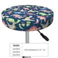 thumbnail image 4 of Lsque Dinosaur Round Bar chair cushion covers Velvet Fabric Premium Comfort Protects from Scratches and Stains for 14-17 Inch Chair- 14 inch, 4 of 7