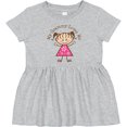 thumbnail image 3 of Inktastic My Grammy Loves Me Girls Baby Dress, 3 of 5