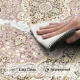 thumbnail image 3 of Kitchen Mats for Floor 2 Pieces Anti Fatigue Kitchen Mat Cushioned Boho Kitchen Rugs Non Slip Waterproof Comfort Memory Foam Standing Mat for Front of Sink,Laundry Room, 3 of 6