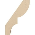 thumbnail image 3 of Ekena Millwork 5"W x 10"D x 14"H Ridgewood Rough Cedar Woodgrain TimberThane Knee Brace, Primed, 3 of 6