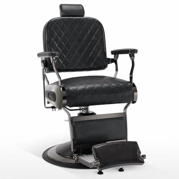 BarberPub All Purpose Barber Chair with Heavy Duty Pump,Reclining Adjustable Swivel Hair Styling Chair for Hair Stylist, Home Salon,Barbershop Salon&Spa 9453 (Black)