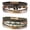 Black+Green, variant on 2 Pcs Leather Wrap Bracelets for Women, Boho Leopard Multi-Layer Natural Stone Cuff Bracelet