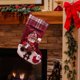 thumbnail image 1 of Medias navideñas Taicans, calcetines de regalo para niños para Navidad, Papá Noel, muñeco de nieve, reno, personaje navideño, etiqueta colgante de lino de felpa, borde de punto para niños de la, 1 of 6