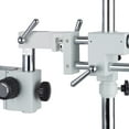 thumbnail image 3 of AmScope 3.5X-45X Simul-Focal Stereo Lockable Zoom Microscope on Dual Arm Boom Stand New, 3 of 4